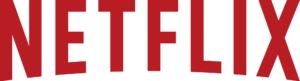 Red netflix logo transparent png