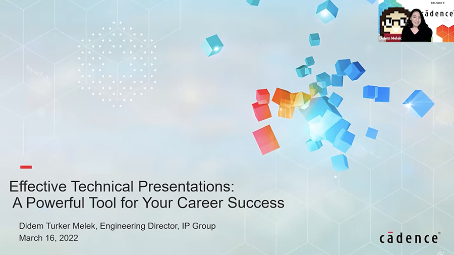 didem turker melek cadence engineering director ip group effective technical presentations a powerful tool for your career success