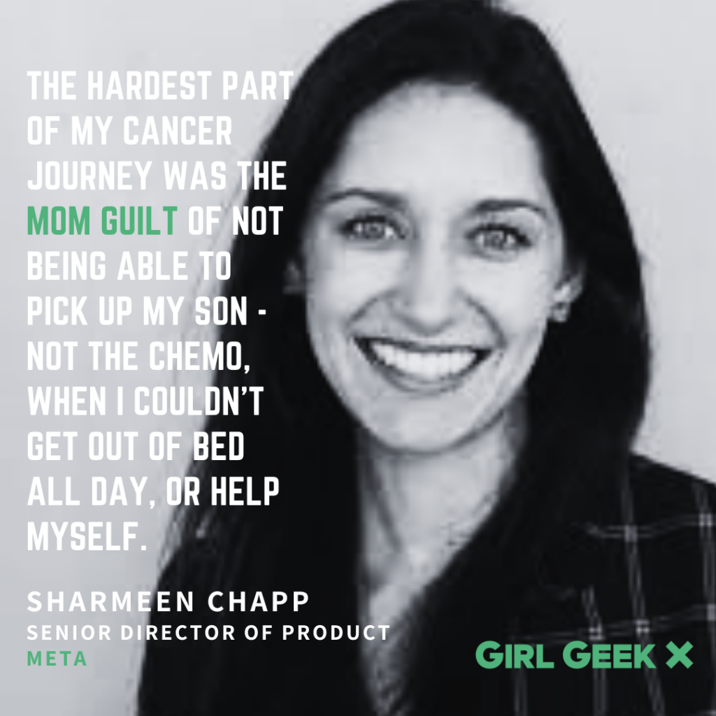 Sharmeen Chapp quote Elevate Girl Geek X Meta Instagram