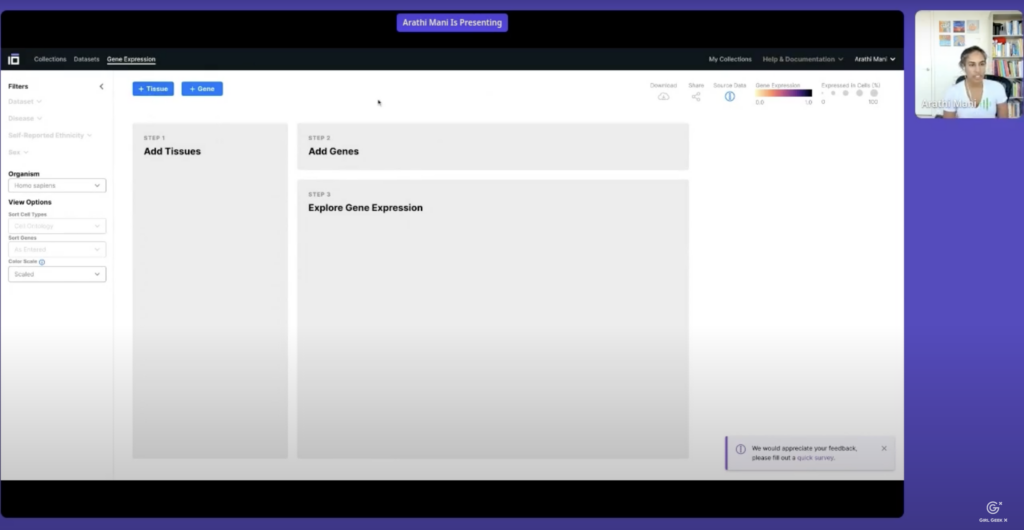 cellxgene cziscience gene expression tool