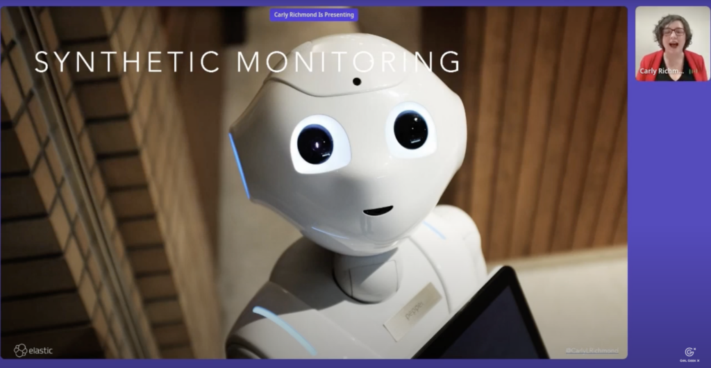 slide: synthetic monitoring