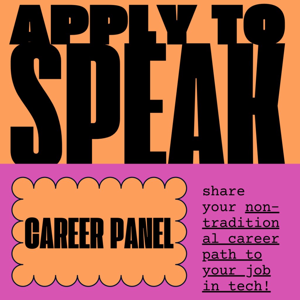 apply to speak career panel non traditional path