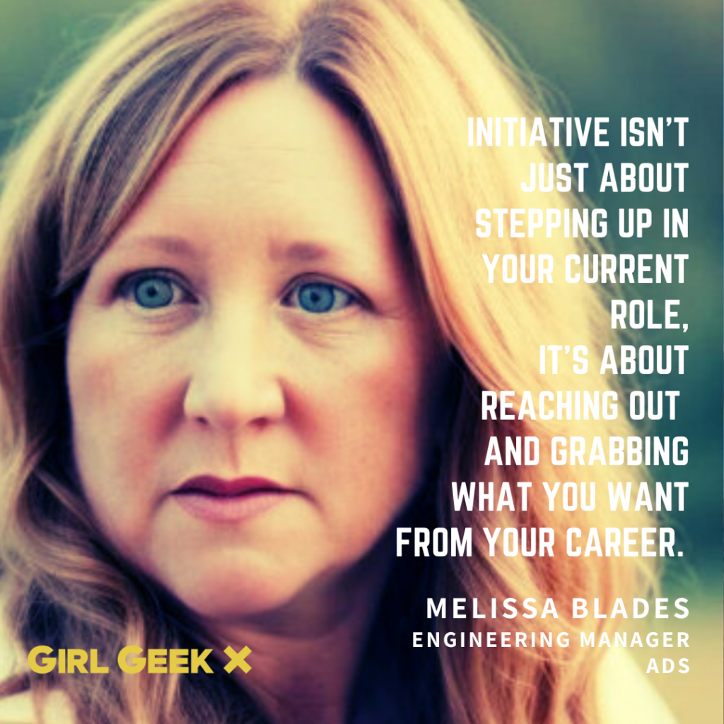 Melissa Blades IG quote Elevate Girl Geek X