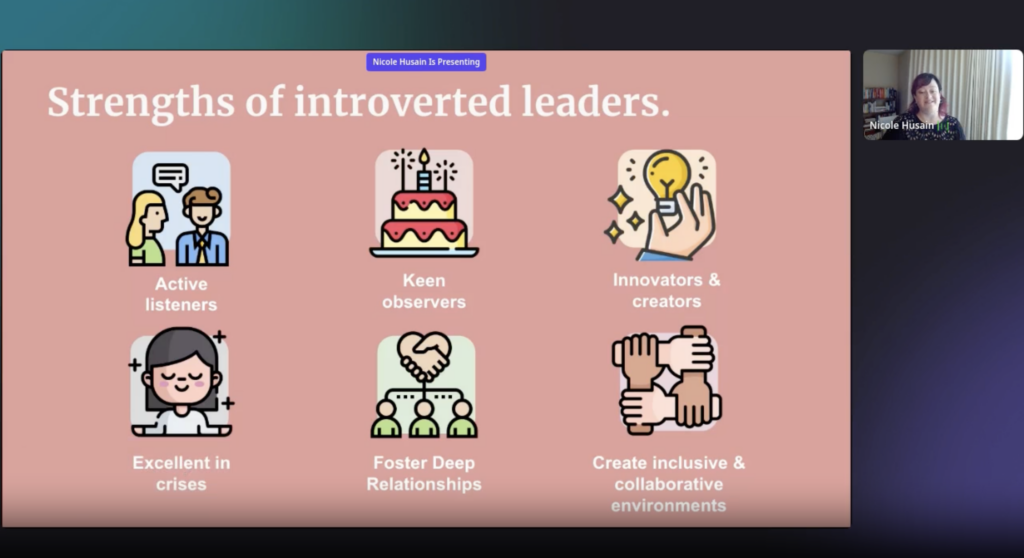 nicole husain strengths of introverted leaders elevate speaker keynote