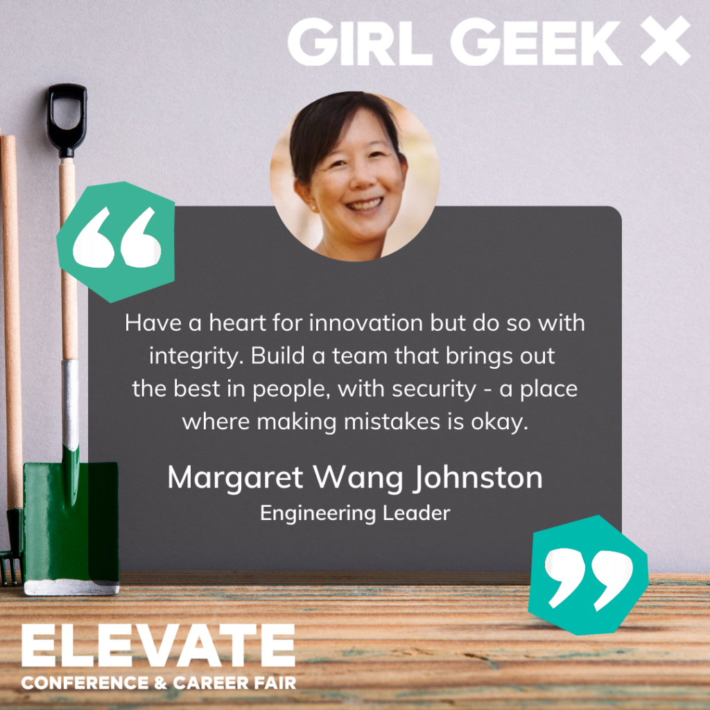 Margaret Wang Johnston ELEVATE June quote