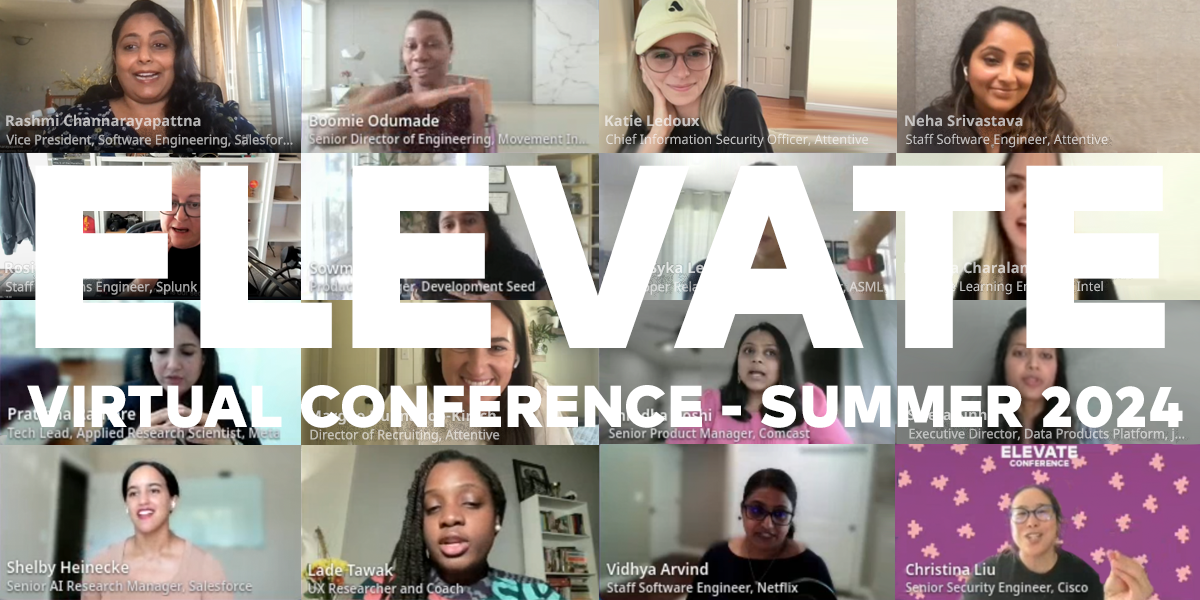 girl geek x elevate summer conference speakers speaking women in tech speakers