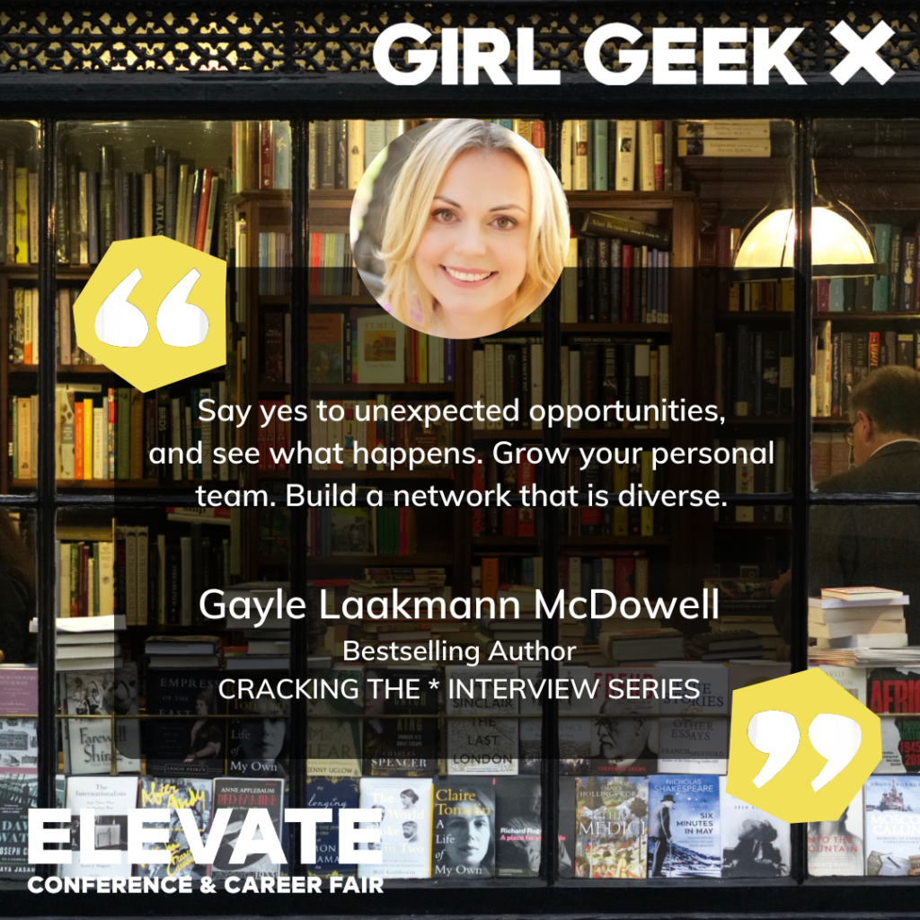 Gayle Laakmann McDowell ELEVATE Dec quote ()