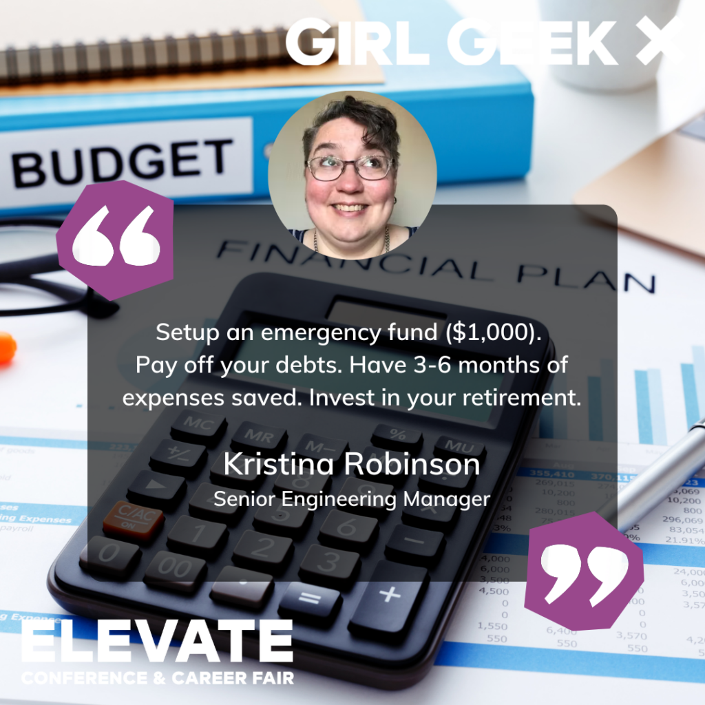 Kristina Robinson ELEVATE Dec quote