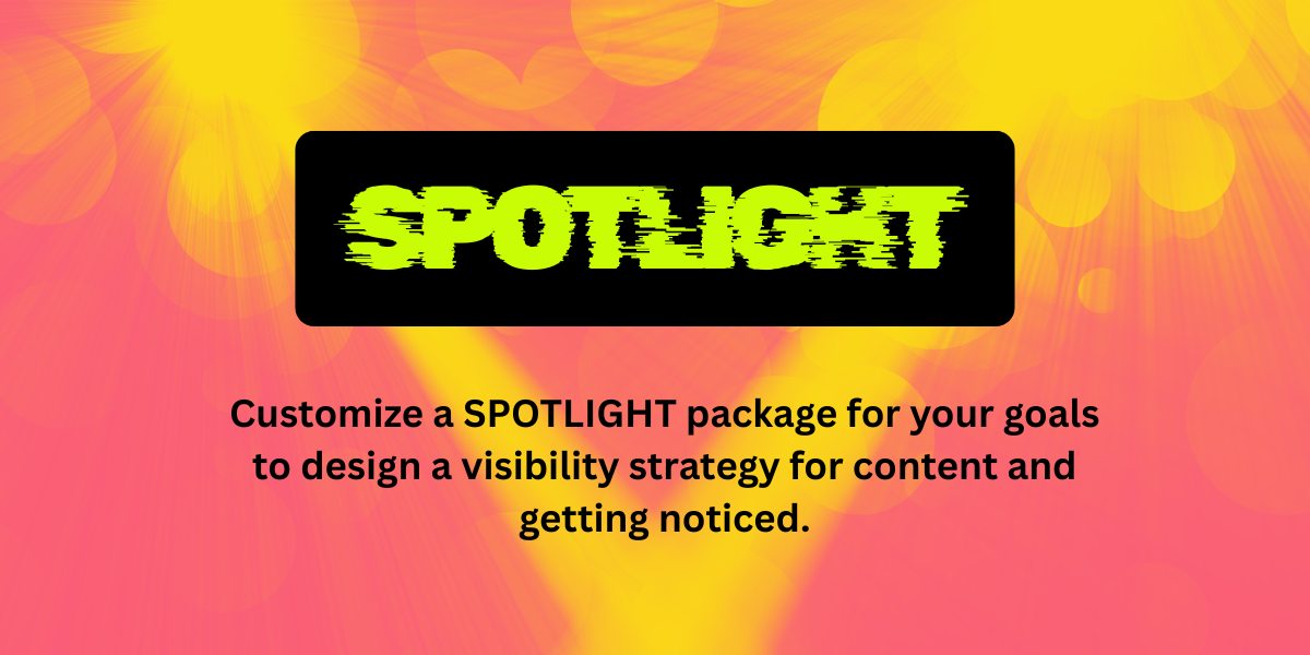 spotlight vibes words
